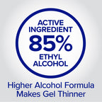Discover Purell Prime Defense Hand Sanitizer with 85% ethyl alcohol, specially curated by Curat Cart for ultimate protection.