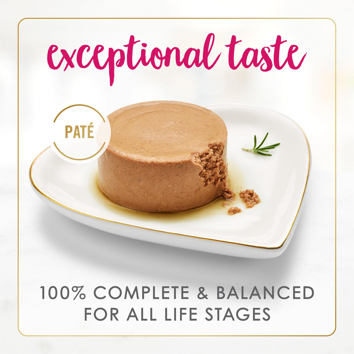 Purina Fancy Feast Chicken Pate offers exceptional taste, 100% complete & balanced for all life stages. Available in India at Curat Cart.