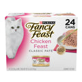 Indulge your cat with Purina Fancy Feast Chicken Pate, a premium imported delight available at Curat Cart. Gourmet taste in every bite.