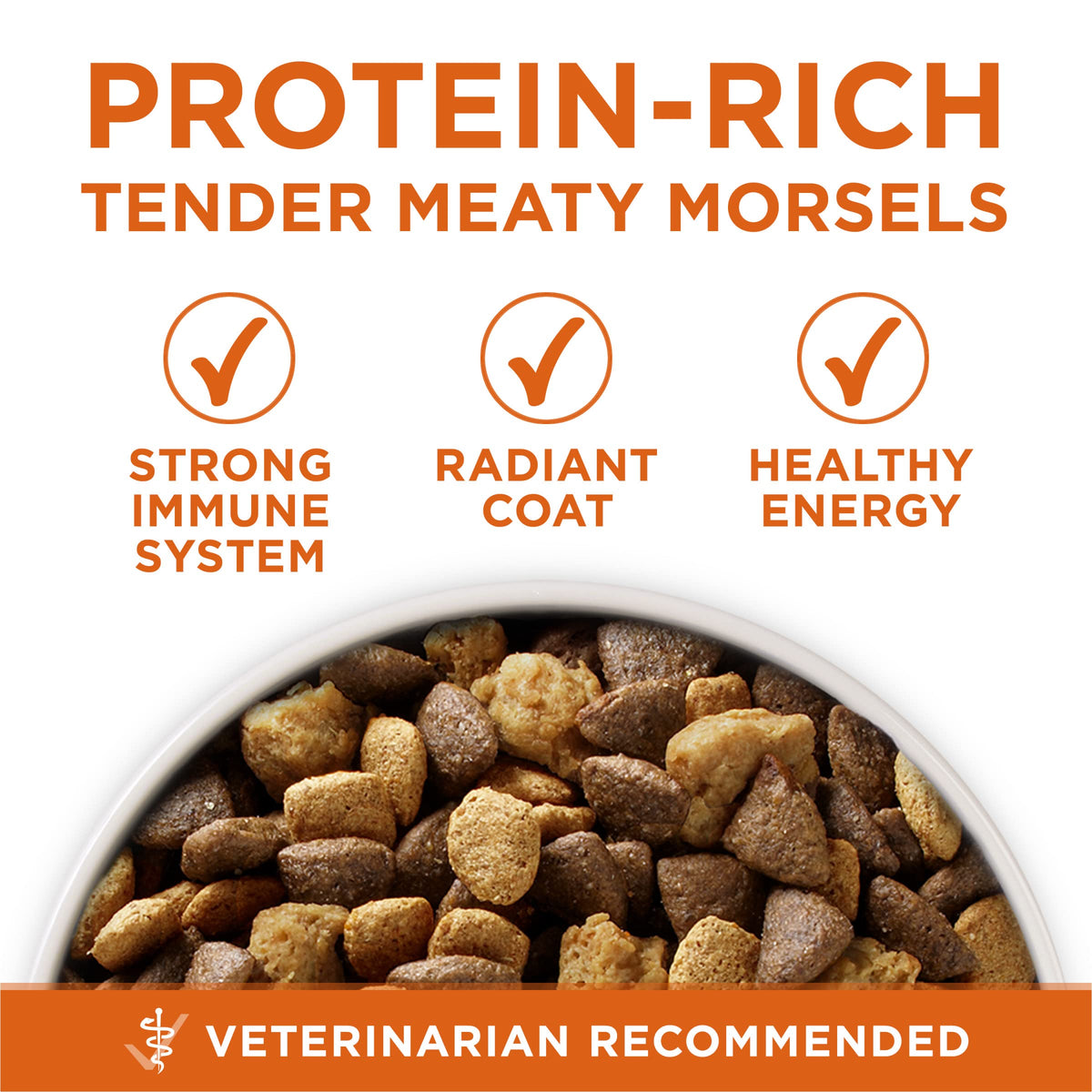 Purina ONE Healthy Weight Dog Food features protein-rich, tender morsels for a strong immune system, available at Curat Cart in India.