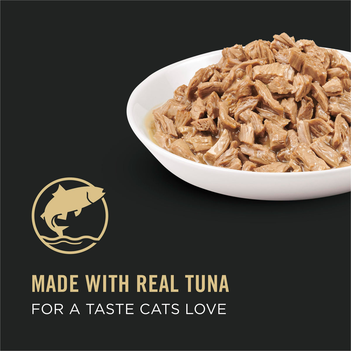 Purina Pro Plan Tuna Entrée, made with real tuna, offers a taste cats love. 100% Authentic, available at Curat Cart in India.
