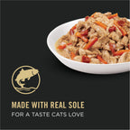 Purina Pro Plan Wet Cat Food with real sole, available in India at Curat Cart. 100% Authentic for a taste cats love.