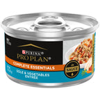 Purina Pro Plan Wet Cat Food offers a premium imported meal with sole and vegetables in sauce, available at Curat Cart.