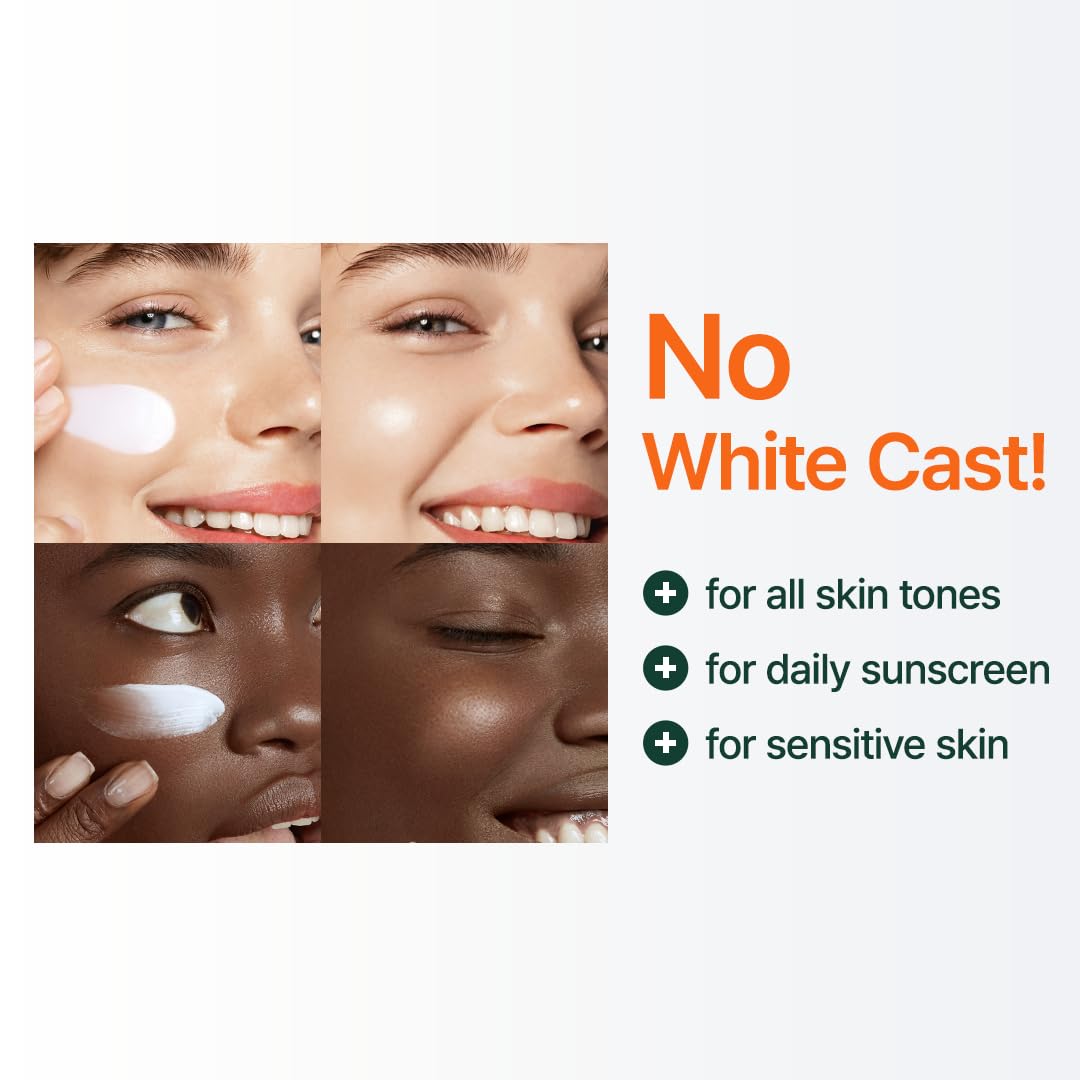 Premium imported PURITO Korean Sunscreen SPF 50, suitable for all skin tones and sensitive skin, ensures no white cast.