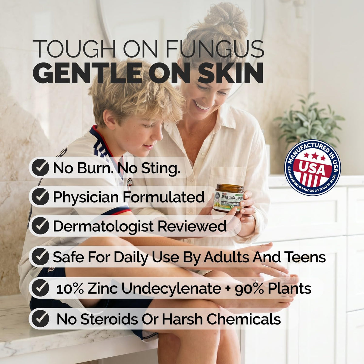 Puriya Antifungal Balm, a premium imported product, offers gentle fungus relief for all ages. Available at Curat Cart.