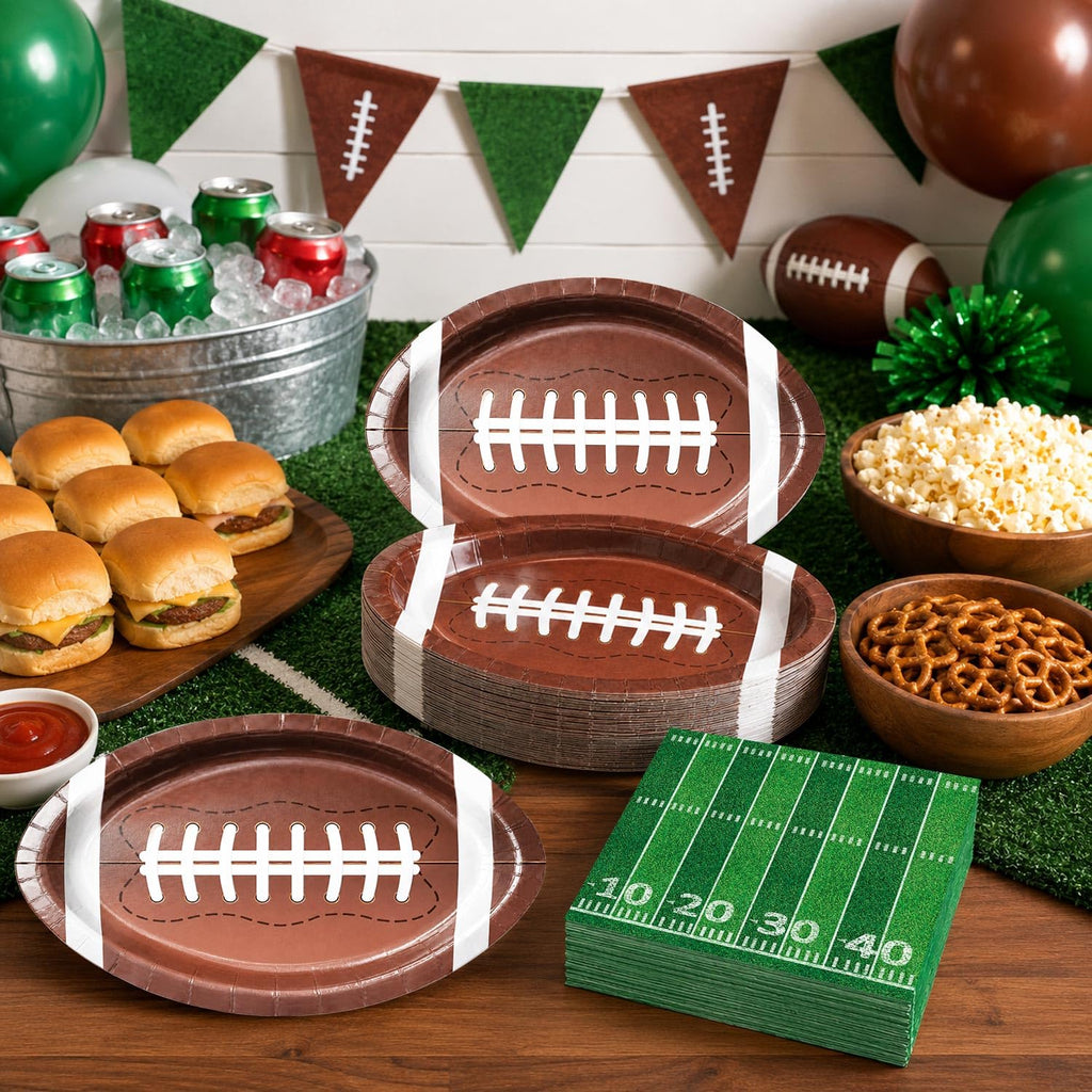 Elevate your celebration with QIYANPAX Football Party Decorations, specially curated by Curat Cart for an exclusive touch.