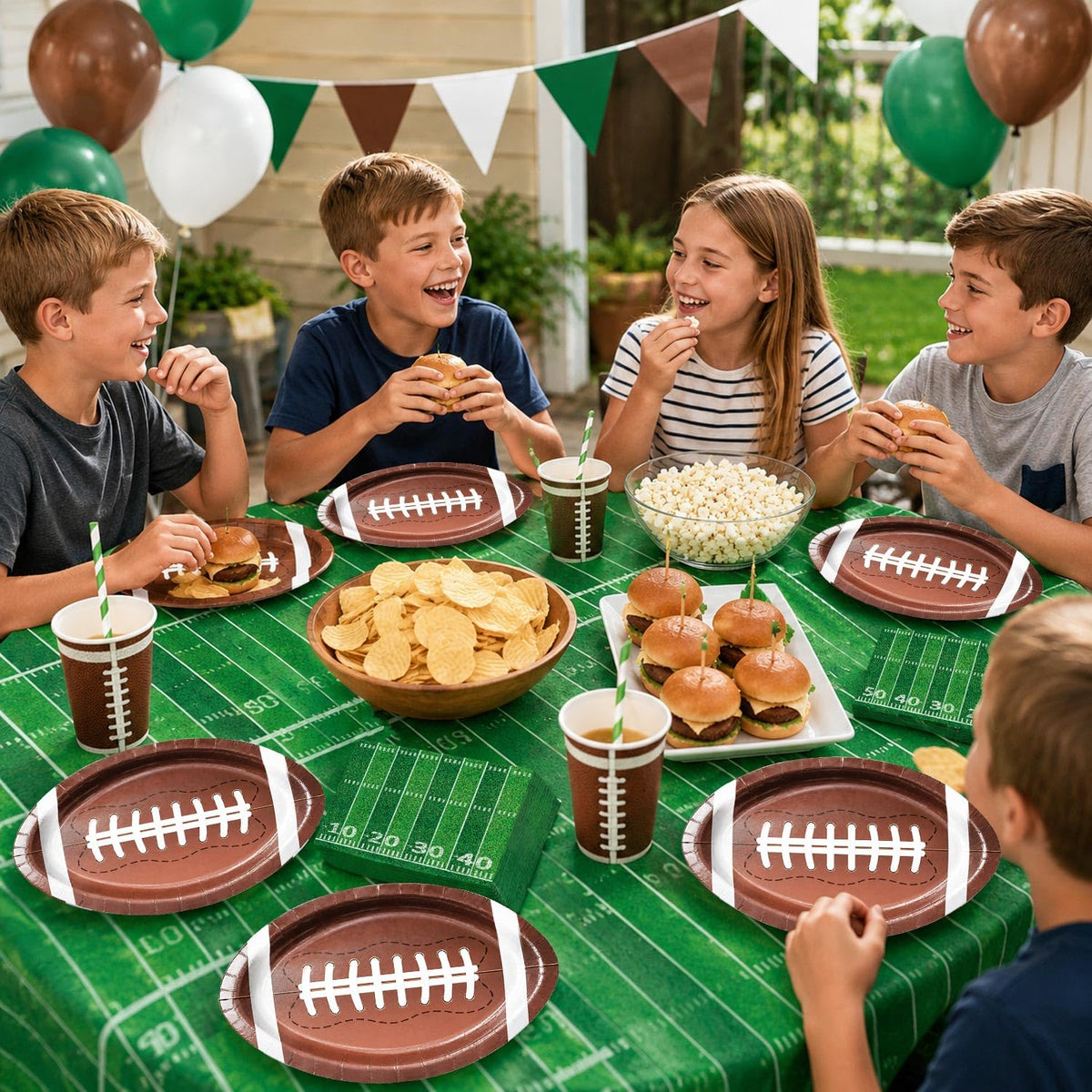 Celebrate with QIYANPAX Football Party Decorations, perfect for game day gatherings. Shop now at Curat Cart.