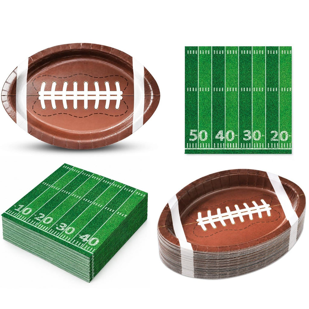 Elevate your celebration with QIYANPAX Football Party Decorations, premium imported essentials for sports lovers, available at Curat Cart.