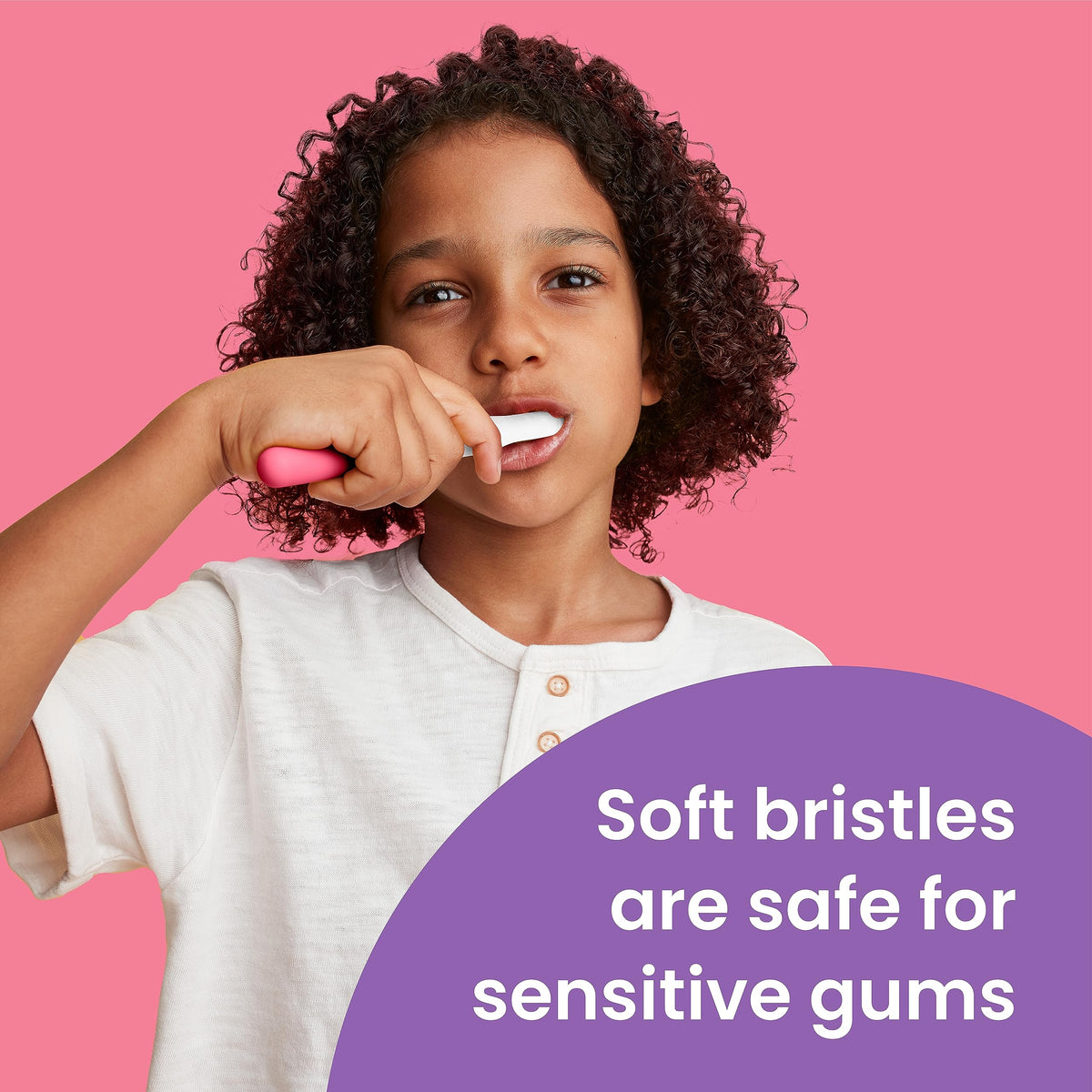 Quip Sonic Toothbrush Replacement Heads in official packaging, featuring soft bristles for sensitive gums. Available at Curat Cart.