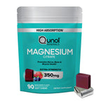 Experience premium imported Qunol Magnesium Citrate Soft Chews, enhancing nerve, bone, and muscle health. Available at Curat Cart.