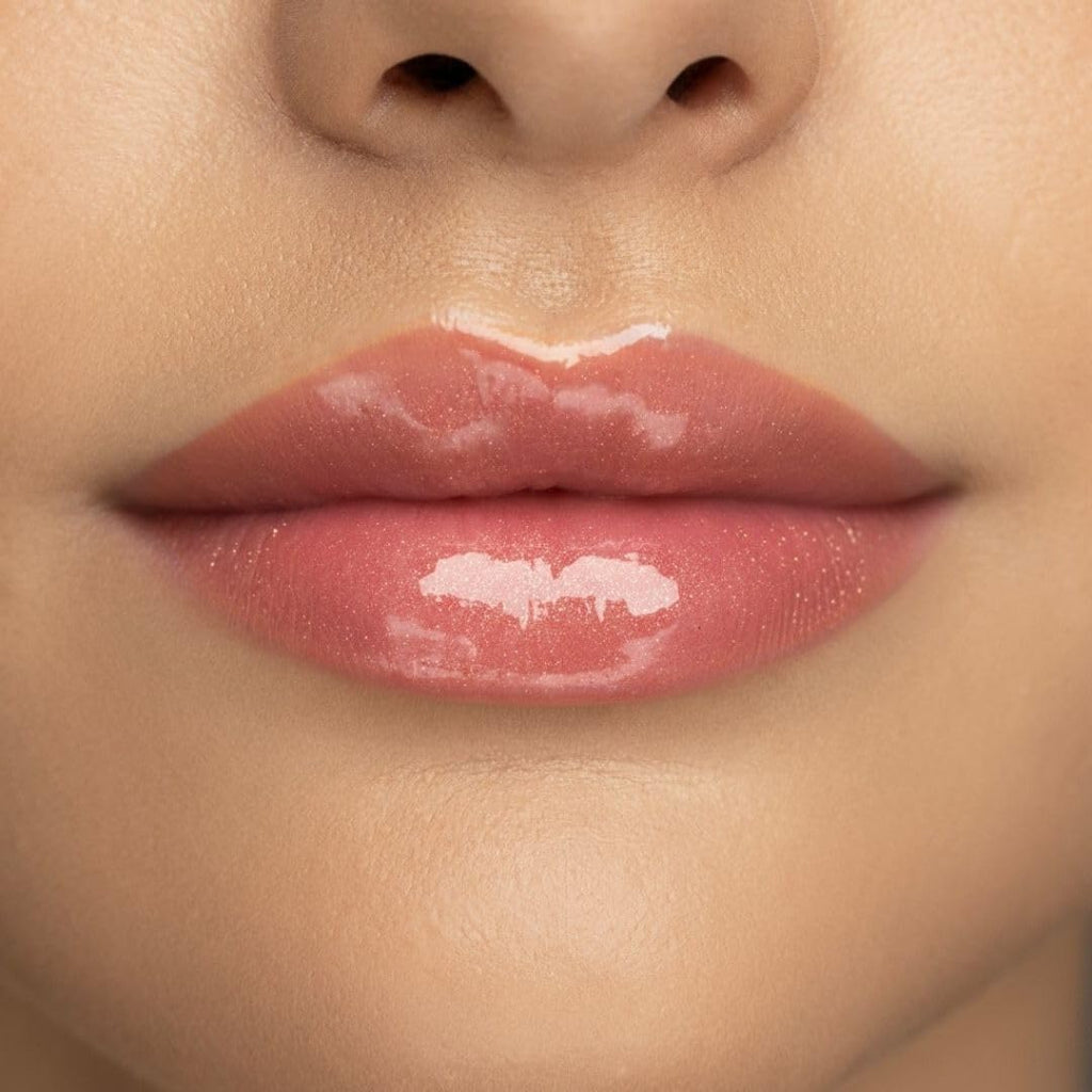 Experience the authentic Radiant Professional Lip Glaze in Hyaluron for a luscious, long-lasting shine.