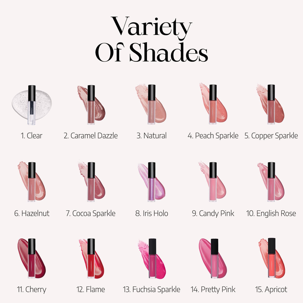 Explore the Radiant Professional Lip Glaze, featuring a variety of shades. Order online and enjoy smooth, vibrant lips today!