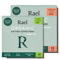 Discover Rael Organic Cotton Pads, a premium imported choice for comfort and protection, available at Curat Cart.