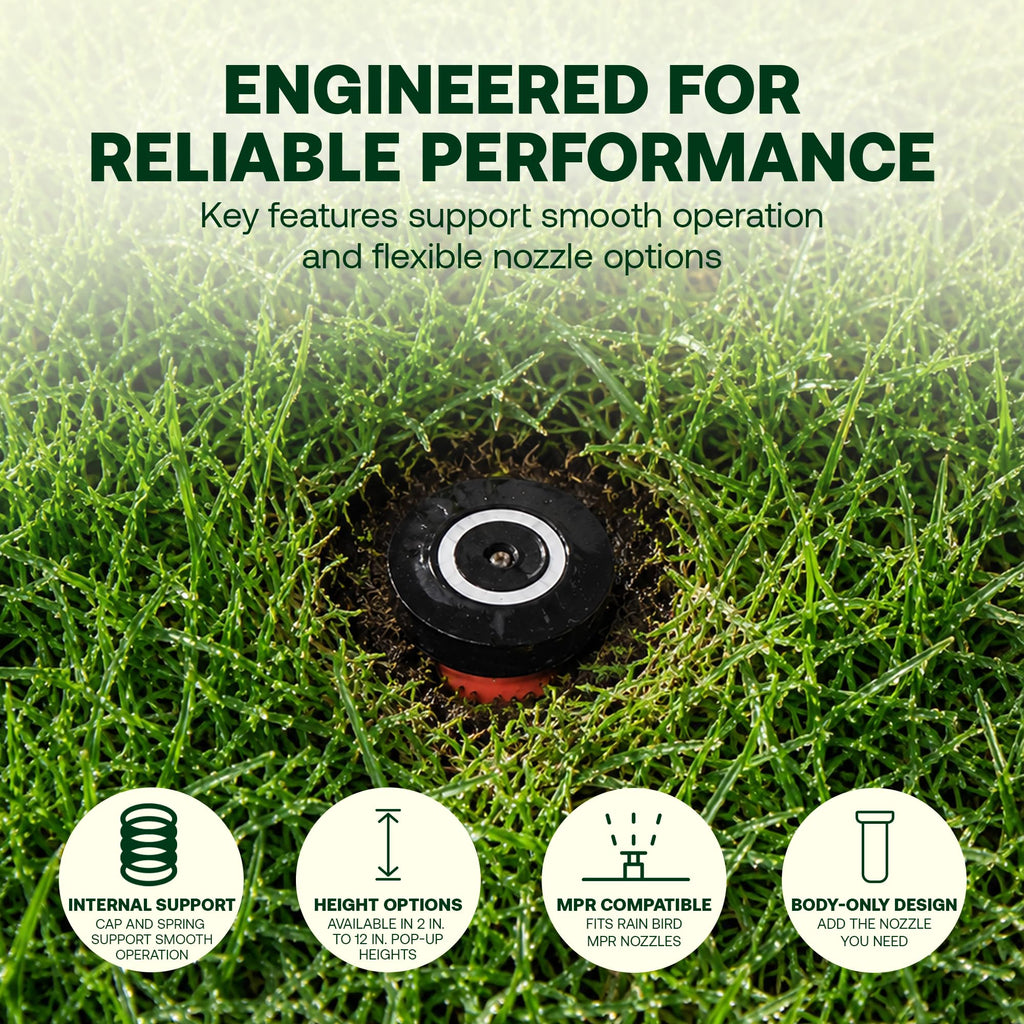 Discover the Rain Bird Pop-Up Irrigation Sprinkler with high-quality finish, designed for reliable performance. Available at Curat Cart.