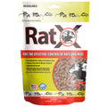 Premium imported RatX Rodent Control Bait Pellets, effective for indoor and outdoor use. Available at Curat Cart.