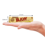 Premium Raw Organic Hemp Rolling Papers showcased in official packaging, emphasizing quality for discerning consumers at Curat Cart.