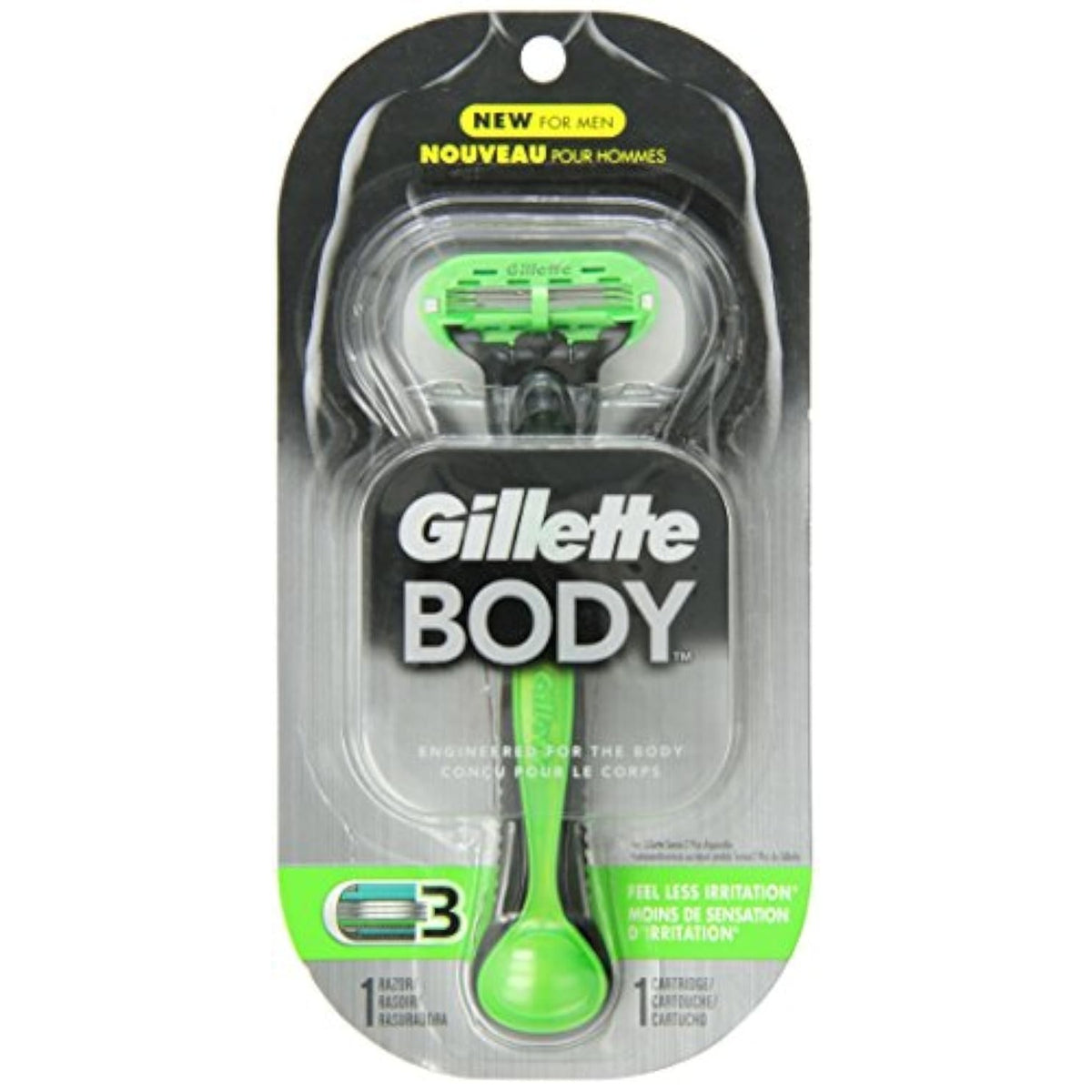 Discover the Gillette Body Razor for Men, designed for a smooth shave with less irritation. 100% authentic and reliable.