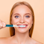 Experience the REACH Advanced Design Toothbrush, a premium import ensuring effective cleaning. Available at Curat Cart.