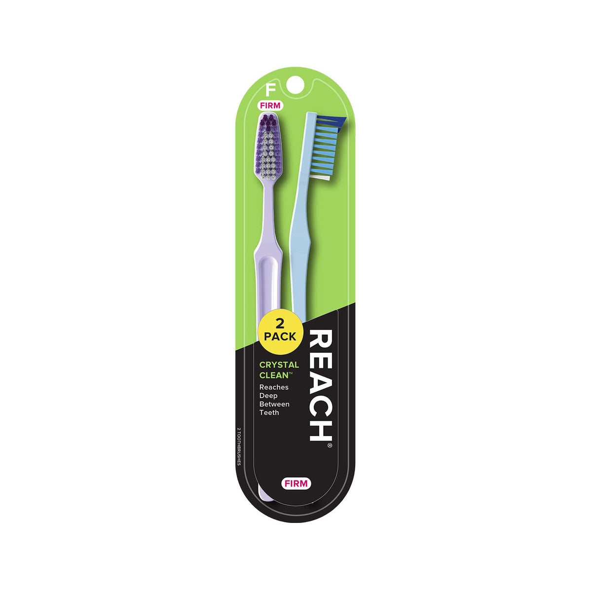 Order the REACH Crystal Clean Firm Toothbrush, available in India. Enjoy effective cleaning for healthier teeth.