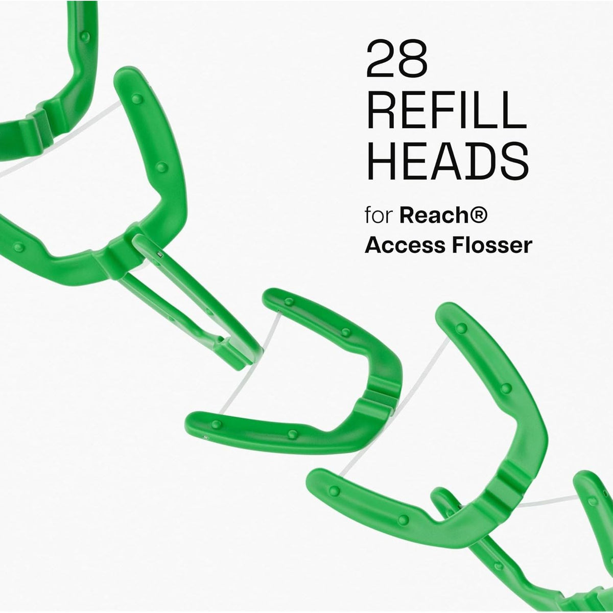 28 REACH flosser refill heads available for order in India. Enhance your oral care routine today!