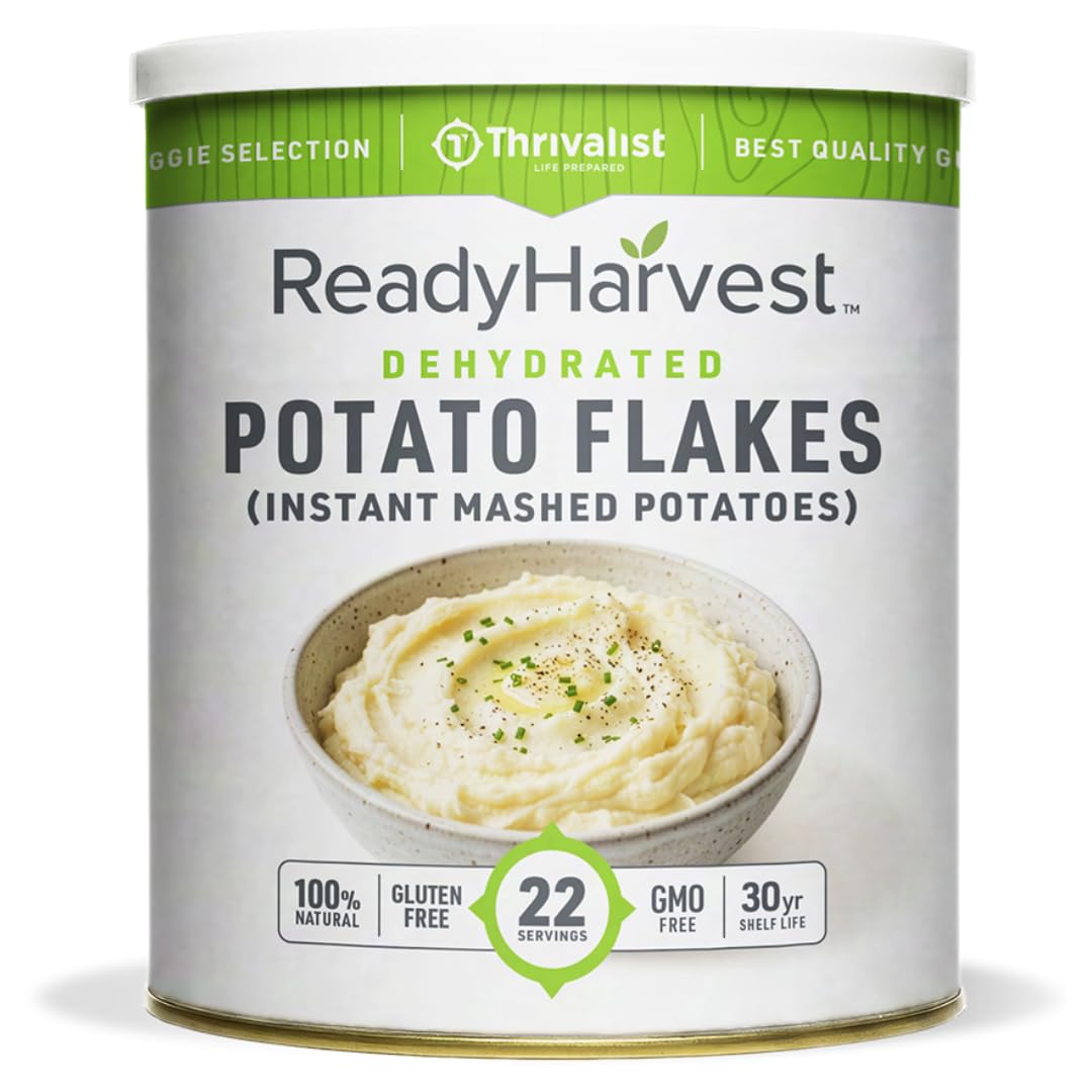 Ready Harvest Dehydrated Potato Flakes offer premium imported quality for instant mashed potatoes. Available at Curat Cart.