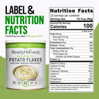 Discover 100% authentic Ready Harvest Dehydrated Potato Flakes, available at Curat Cart in India. Perfect for instant mashed potatoes.