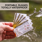 ReferenceReady Outdoor Knot Cards in high-quality waterproof packaging, ideal for camping and outdoor activities. Available at Curat Cart.