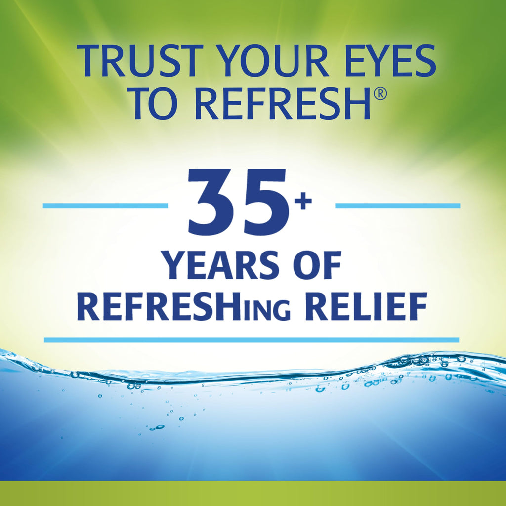 Refresh Relieva Lubricant Eye Drops ensure soothing relief for dry eyes. 100% Authentic, available at Curat Cart in India.