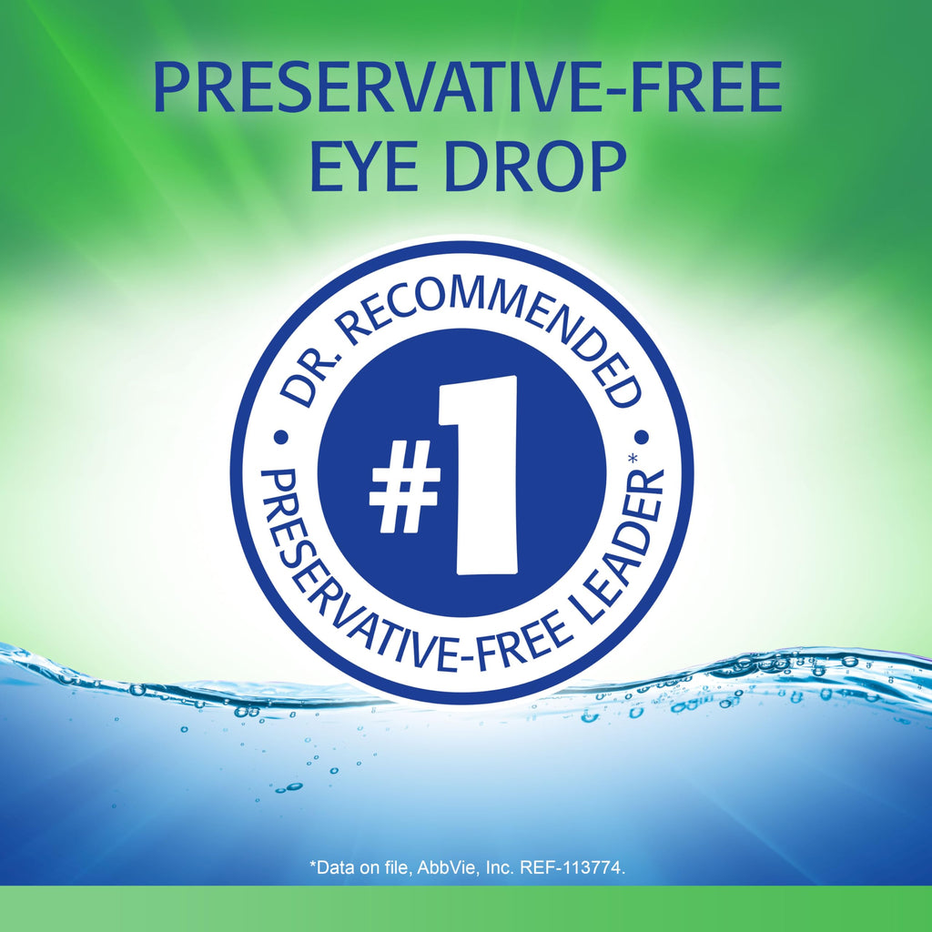 Refresh Tears Preservative-Free Eye Drops available in India. Order online for soothing relief.