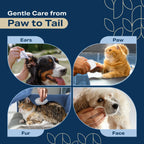 Refreshify Dog Wipes for Paws provide gentle care for your pet's ears, paws, fur, and face. Perfect for daily use. Available at Curat Cart.
