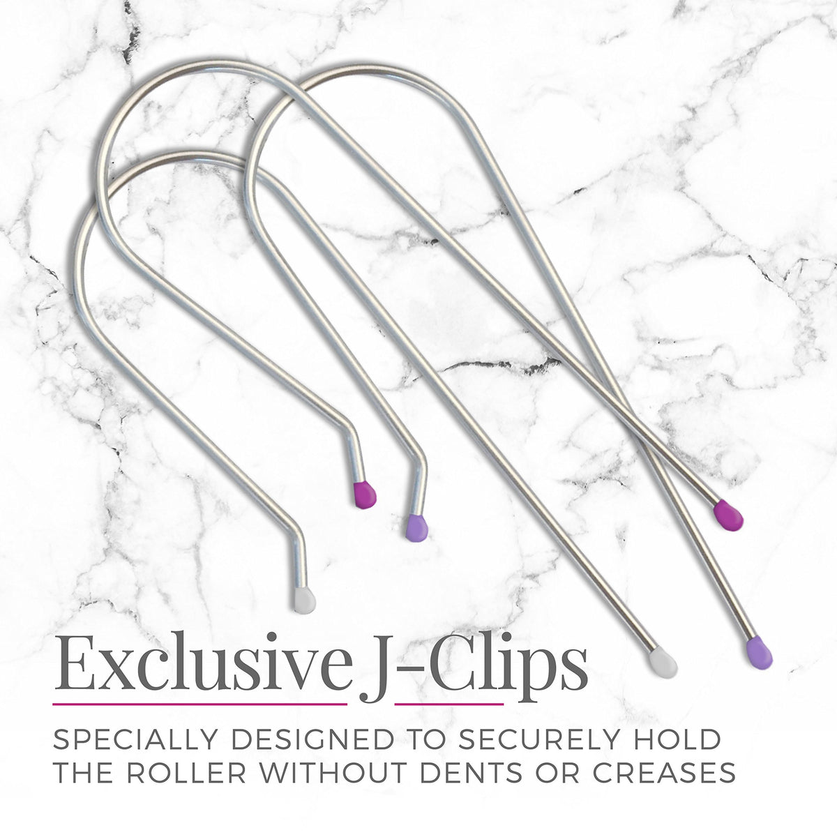 Original Remington Ionic Conditioning Hot Rollers featuring exclusive J-Clips for secure, dent-free styling.