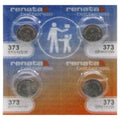 Premium imported Renata 373 Button Cell Watch batteries, ideal for reliable performance. Shop now at Curat Cart.