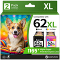 Premium imported HP 62XL Ink Cartridge Combo Pack, featuring black and tri-color cartridges, available at Curat Cart.