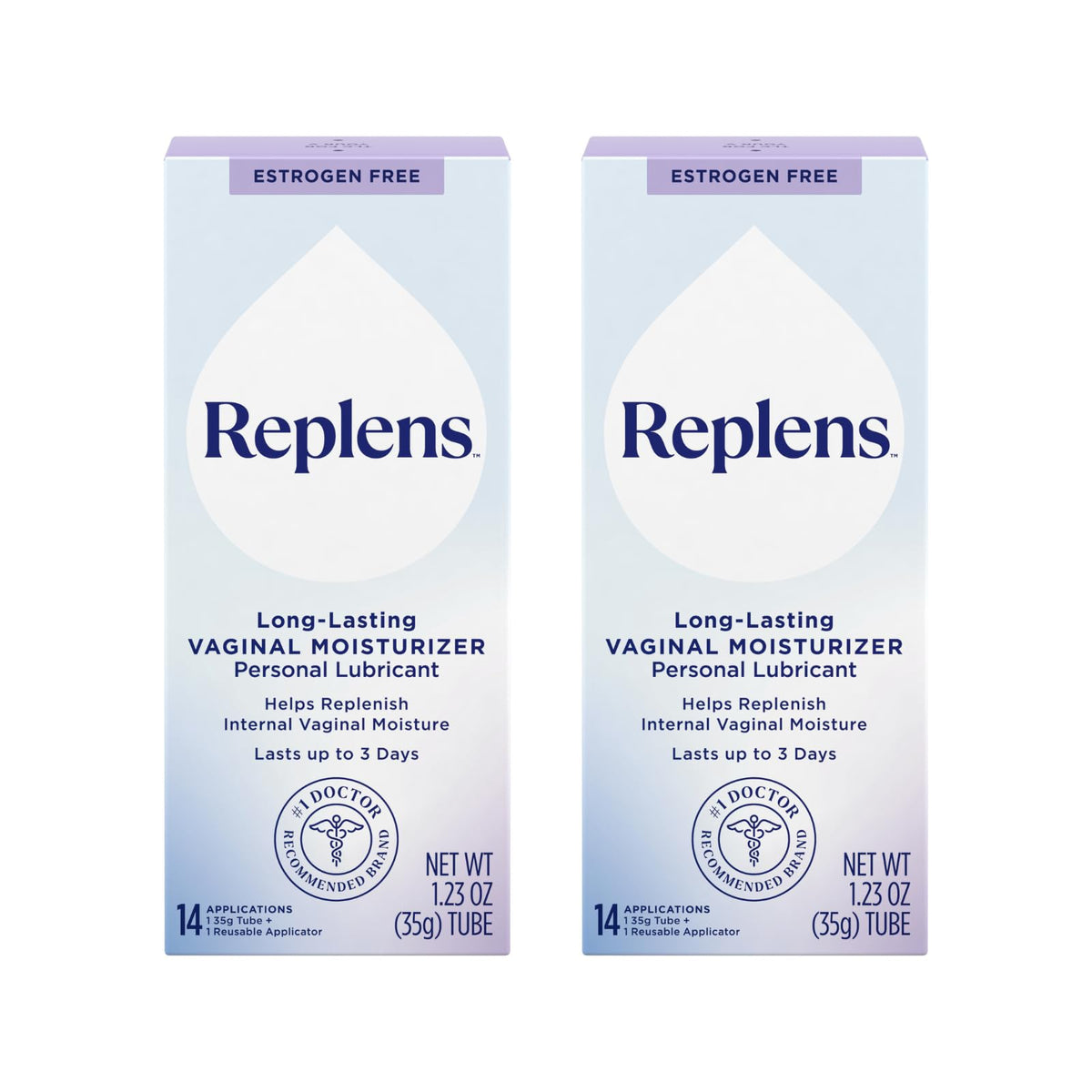Replens Vaginal Moisturizer offers long-lasting hydration, a premium import available at Curat Cart. Enjoy comfort for up to 3 days.