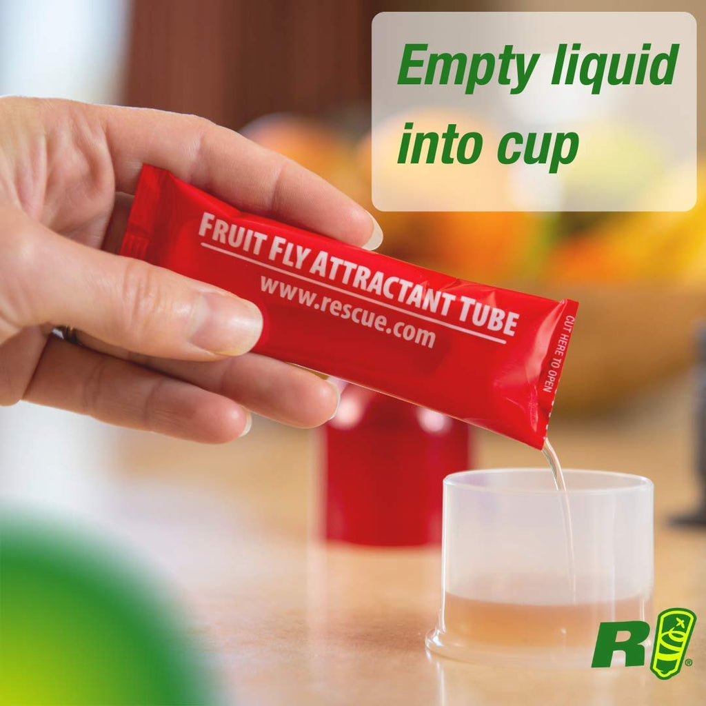 Effortlessly eliminate fruit flies with RESCUE! Indoor Fruit Fly Traps. Perfect for daily use, available at Curat Cart.