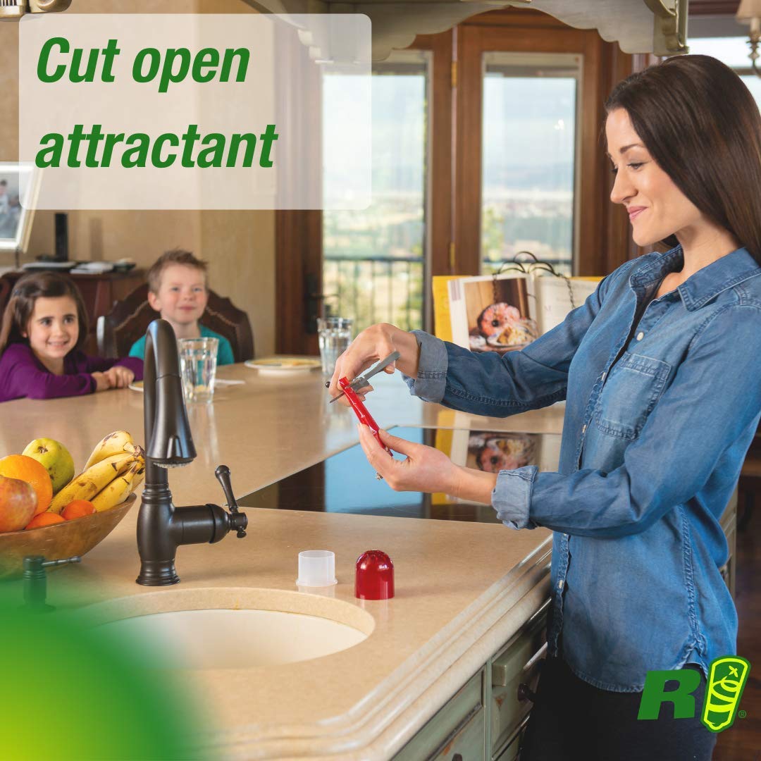 Curat Cart presents RESCUE! Indoor Fruit Fly Traps, perfect for a pest-free kitchen. Specially curated for your home needs.