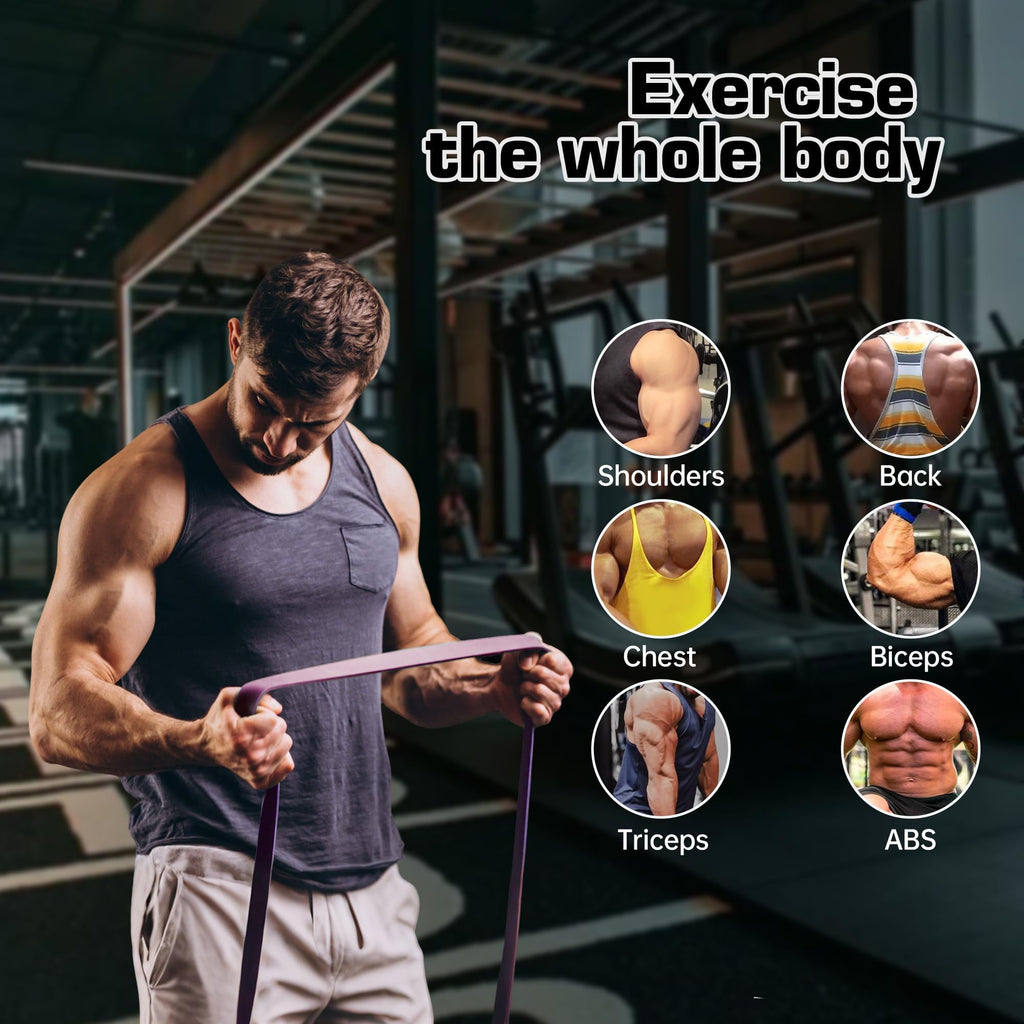 Transform your workout with premium resistance bands for exercise, specially curated by Curat Cart. Achieve full-body fitness.