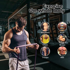 Transform your workout with premium resistance bands for exercise, specially curated by Curat Cart. Achieve full-body fitness.
