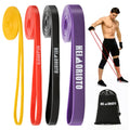 Premium imported resistance bands for exercise, ideal for workouts. Available at Curat Cart for fitness enthusiasts.
