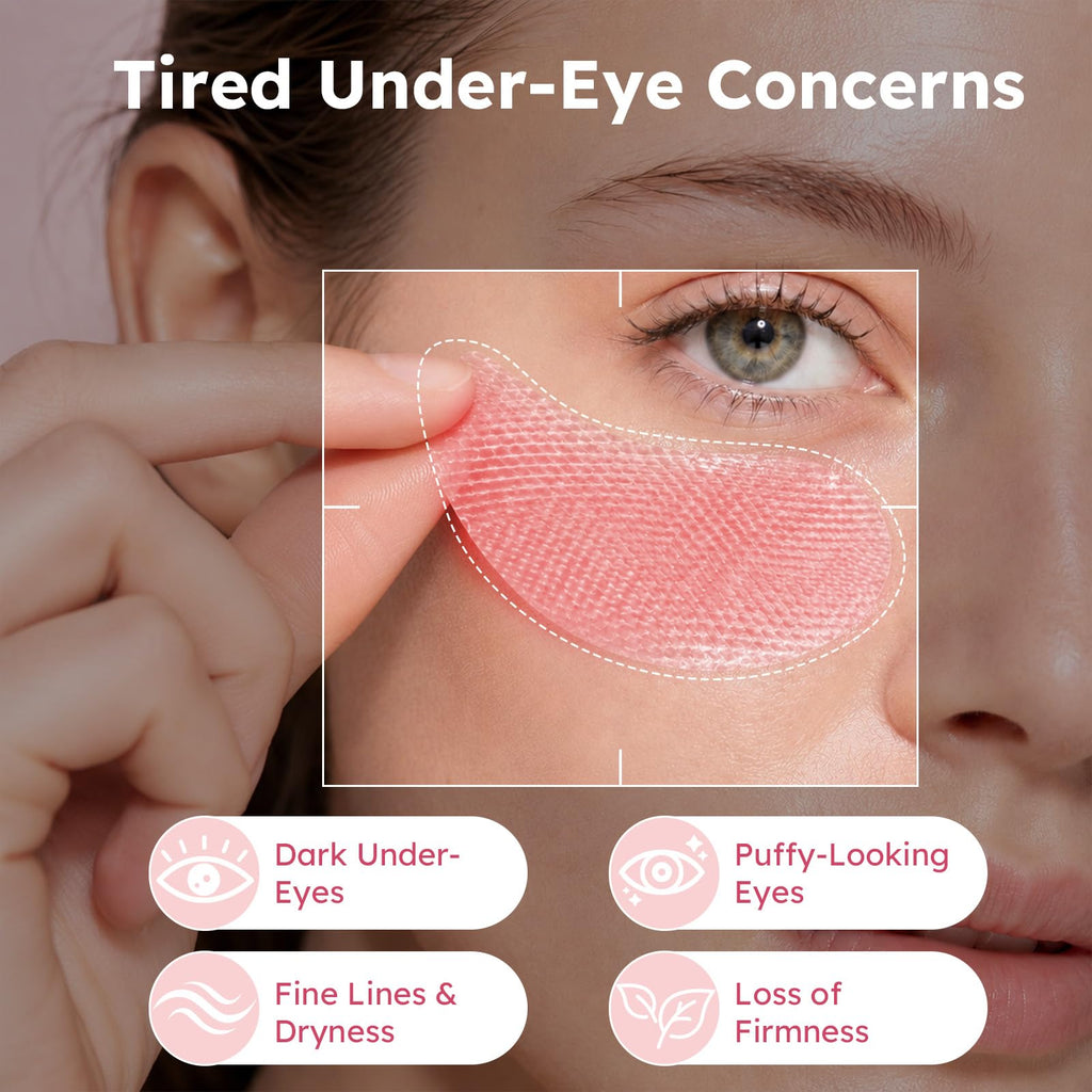 Authentic Retinol Caffeine Eye Patches with Hydro target under-eye issues like dark circles and puffiness.