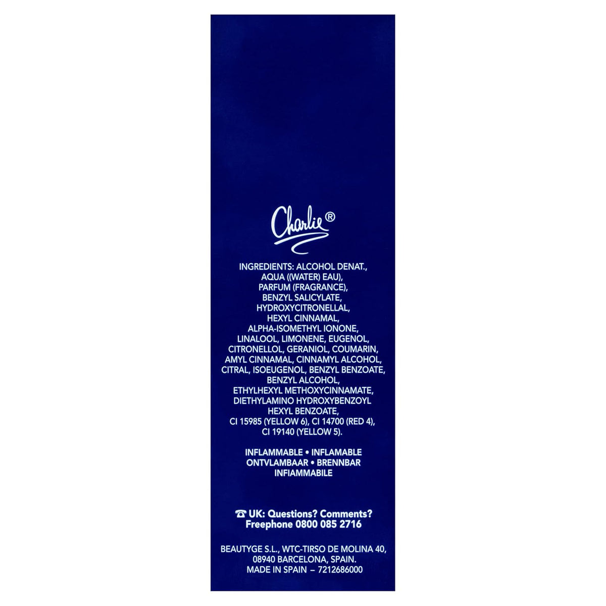 Explore Revlon Charlie Blue Eau De Toilette, verified by CuratCart for quality and authenticity. Perfect for daily wear.