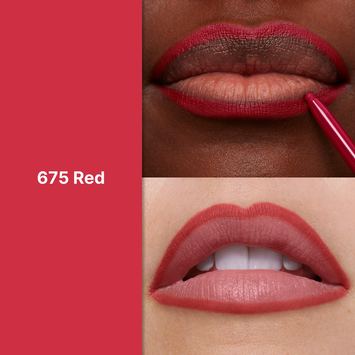 Revlon Colorstay Lip Liner in 675 Red available in India. Order online for bold, long-lasting lip definition.