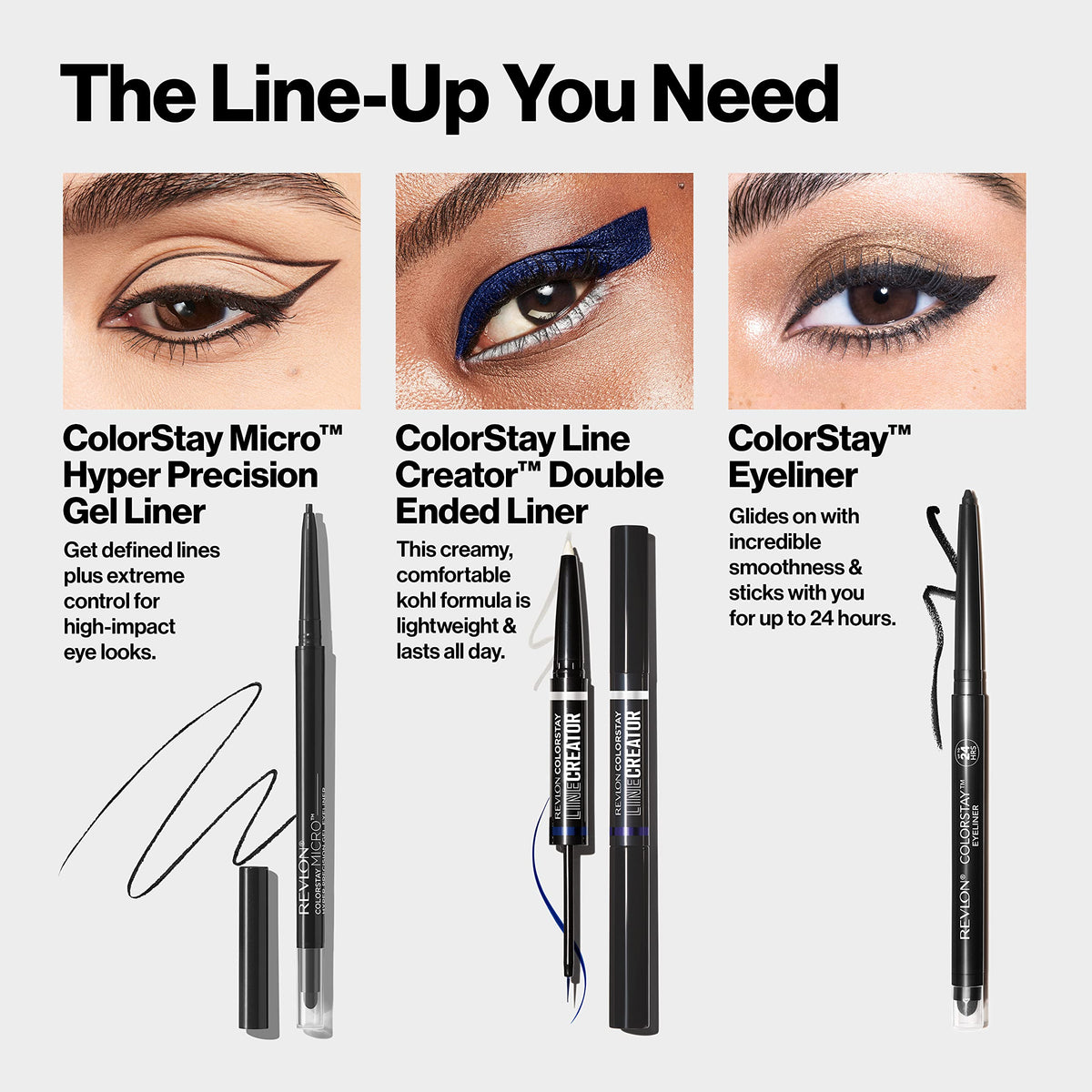 Discover the Revlon ColorStay Micro Hyper Precision Gel Liner, offering precise lines for bold looks. Premium global favorite!