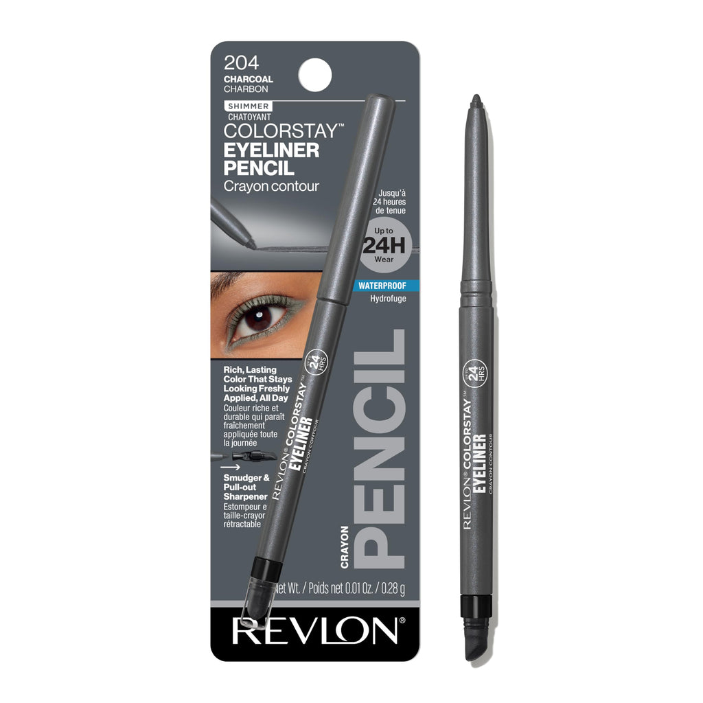 REVLON ColorStay Waterproof Eyeliner - Front Packaging & Bottle View | genuine imported stock available in India at Curat Car