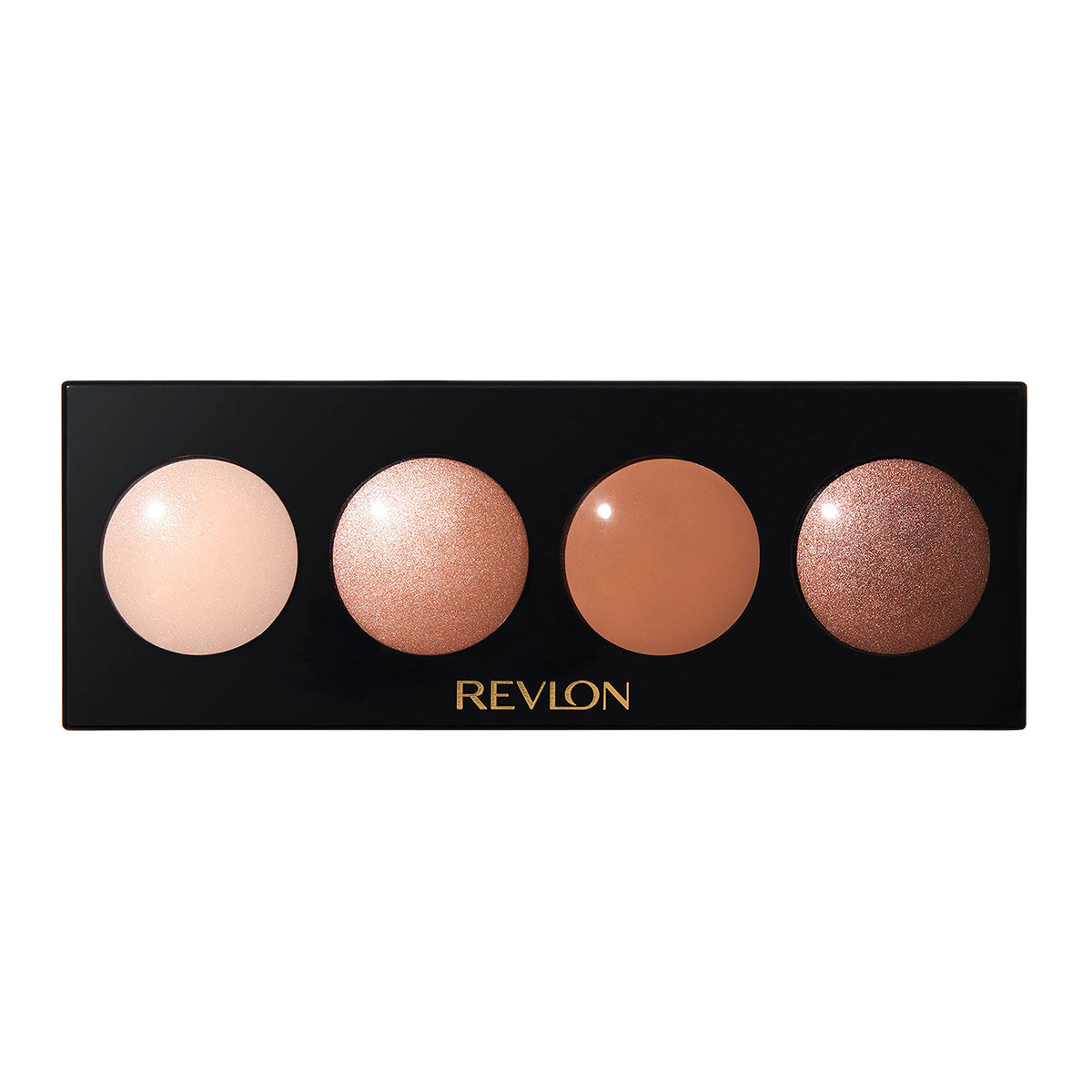Authentic Revlon Crème Eyeshadow Palette featuring four stunning shades for versatile eye looks. 100% genuine product.