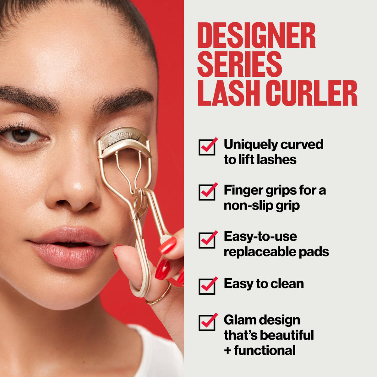 Discover the Revlon Lash Curler, uniquely designed for perfect curls. Order online in India for effortless glam!