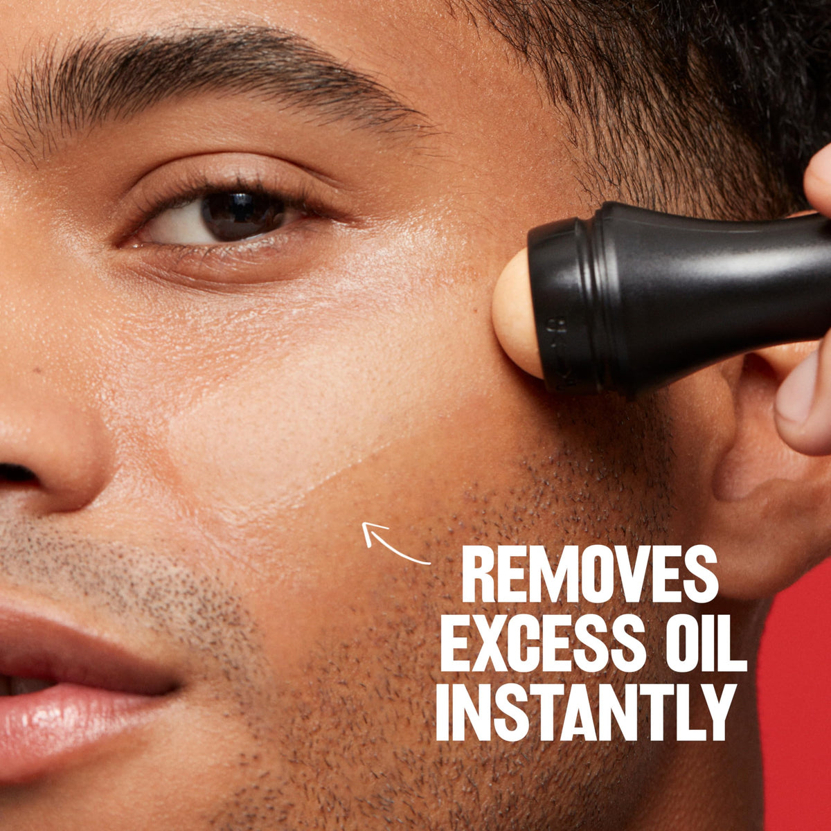 Revlon Face Roller for oily skin control, removing excess oil instantly for a fresh look. Original packaging included.