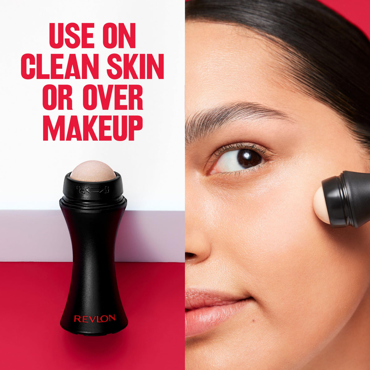 Experience oil control with Revlon's Face Roller, ideal for clean skin or makeup. Verified by CuratCart for trust.