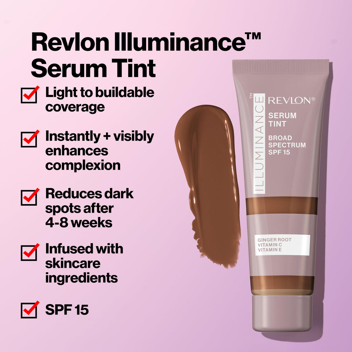 Revlon Illuminance Tinted Serum SPF 15 available in India. Order online for a flawless, glowing complexion today.