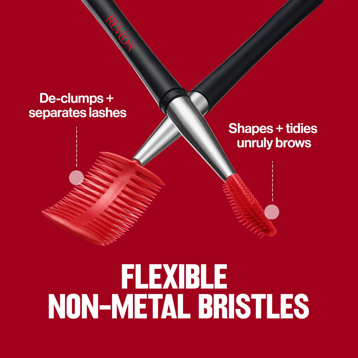 Revlon Lash and Brow Tool with flexible bristles. Order online in India for perfectly shaped lashes and brows.